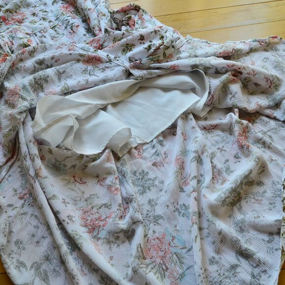 Frye Women's Button Front Midi Dress Size L - Picture 9 of 14